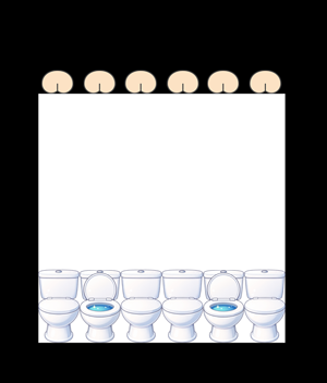 トイレ配置