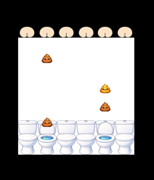 うんち配置