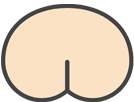 お尻